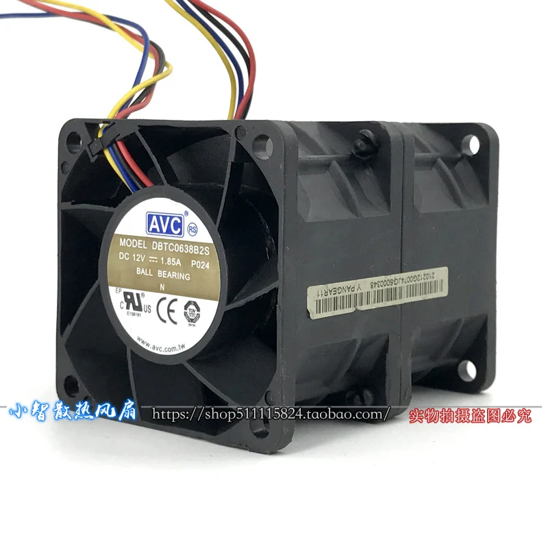 

ОРИГИНАЛЬНЫЙ DBTC0638B2S-P024 12 В 1,85 А 6038 60*60*38 мм НОВЫЙ ОХЛАЖДАЮЩИЙ ВЕНТИЛЯТОР РАДИАТОР