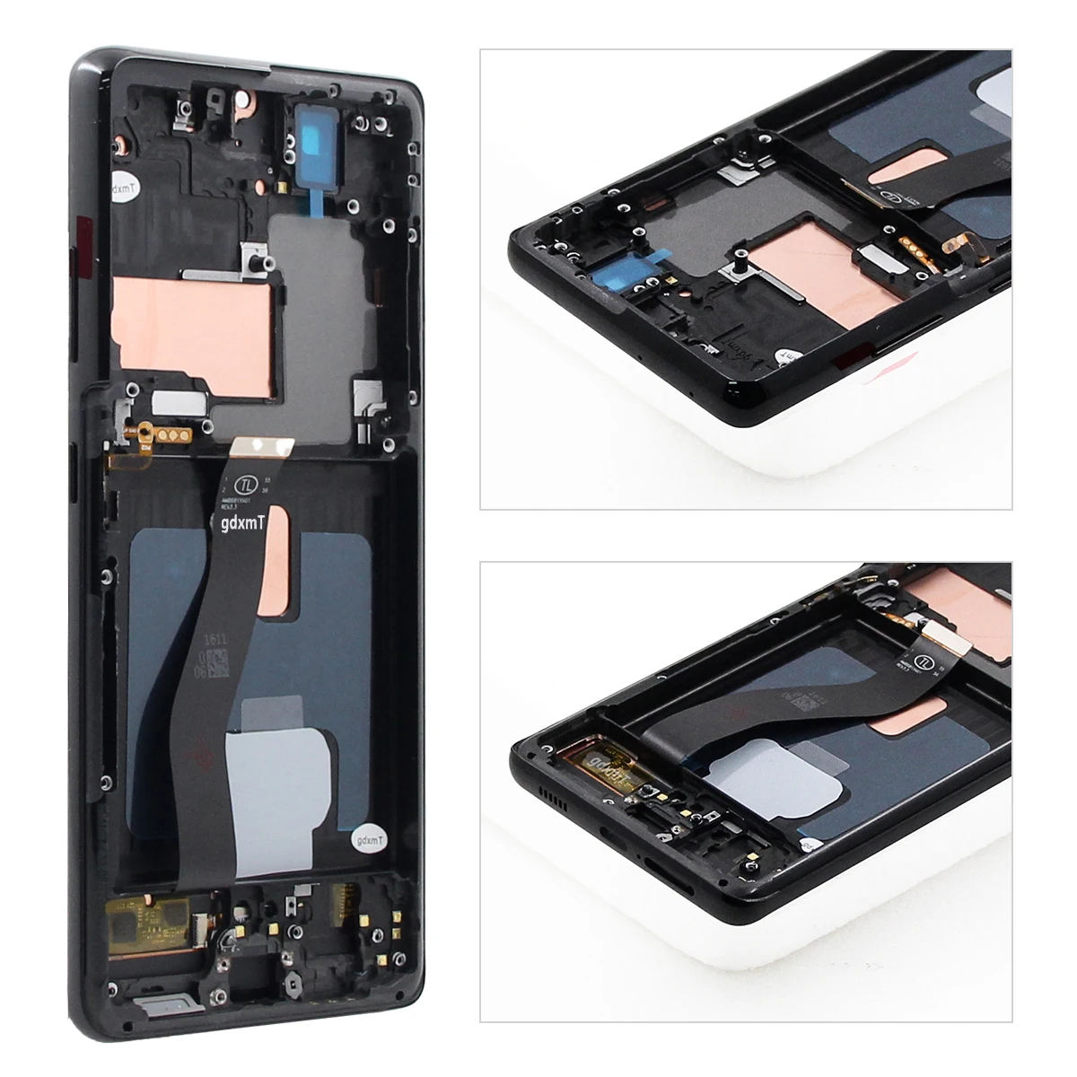 S21 Ultra AMOLED Screen Replacement for Samsung Galaxy S21 Ultra 5G G998B G998B/DS Lcd Display Digital Touch Screen with Frame