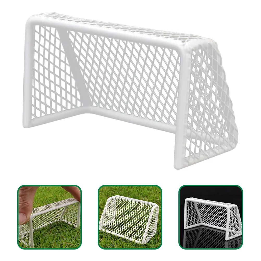 Vivid Aquarium Football Frame Delicate Decor Ornamental Stand Wear-resistant for Landscape Decorative Toy