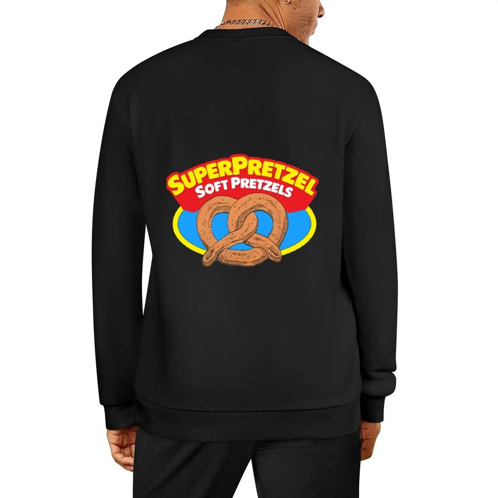 

90s Super Pretzel Soft Pretzels Deadstock Pullover fashion men anime clothing men's clothes hoody
