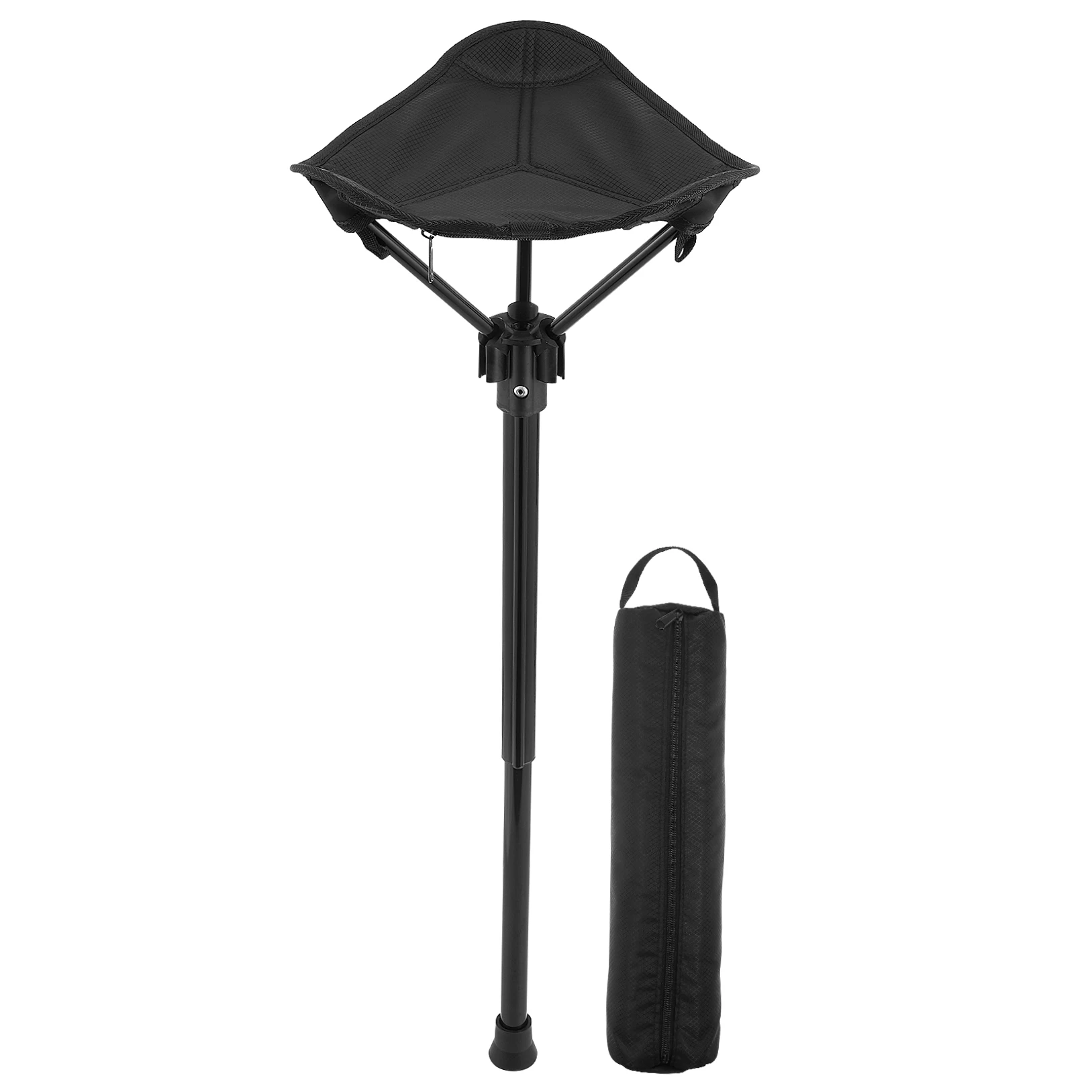 

Folding Chair Small Stool Camping Collapsible Seat Nylon Foot Field