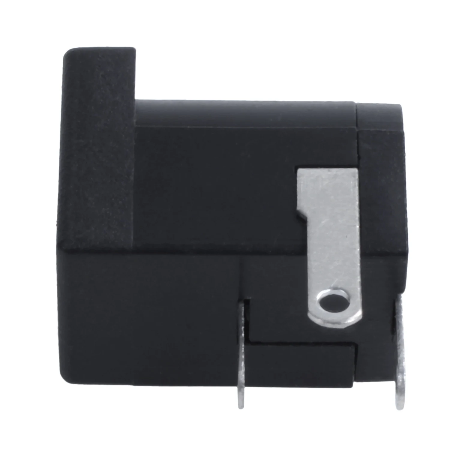 #62Z socket,5 Pieces DC 5.5x2.1mm Power Jack Socket Female Panel Mount Connector (Black)