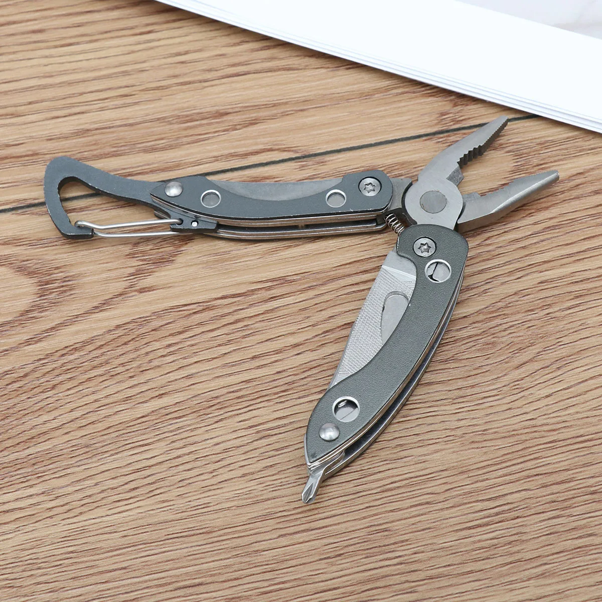 

Bottle Opening Knife Pliers Fishing Survival Tools Hand Fold Outdoor Repair Pocket