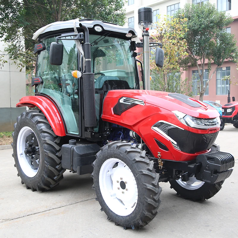 high-end 50 horsepower dry and water dual-purpose rotary tiller high-power four-wheel drive agricultural tractor