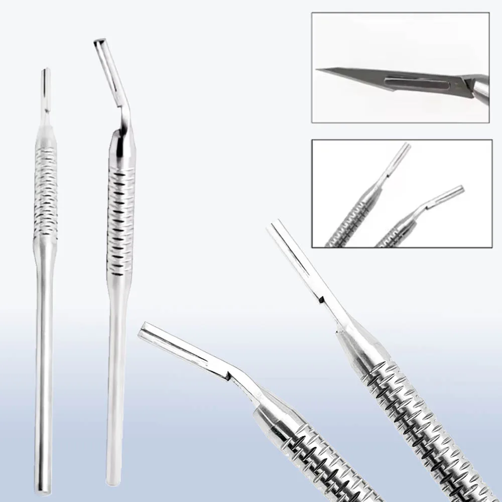 

Dental Scalpel Handle Compatible with No 3 Blades Oral Surgery High Quality Ergonomic Design for Professional Use