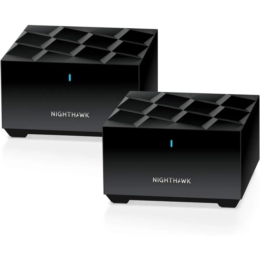 

Tool Nighthawk Advanced Whole Home Mesh Dual Band WiFi 6 System (MK72)– AX3000 Router with 1 Satellite Extender