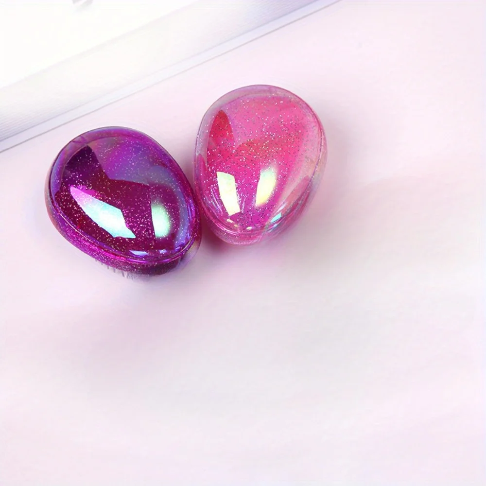 

1 шт., расческа для яиц звездного неба, пластиковая массажная расческа, парикмахерская расческа, анти завязывающаяся гладкая расческа для волос, расческа