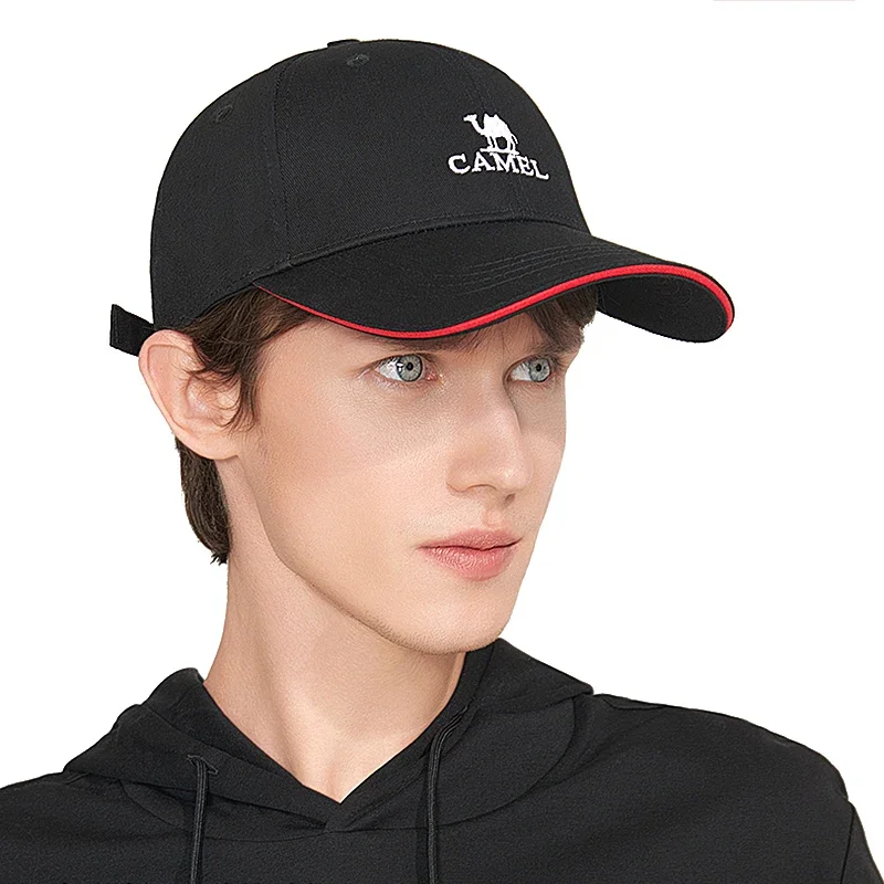 

GOLDEN CAMEL Outdoors Baseball Cap for Men Women Windproof Cotton Fashion Hats Mens Tennis Golf Caps Sun Shade Sports Men's Cap