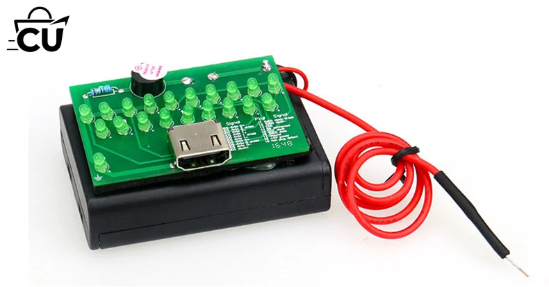 HDMI Cable Tester & Test Card for Wire Sequence Measurement, DIY Maintenance Tool