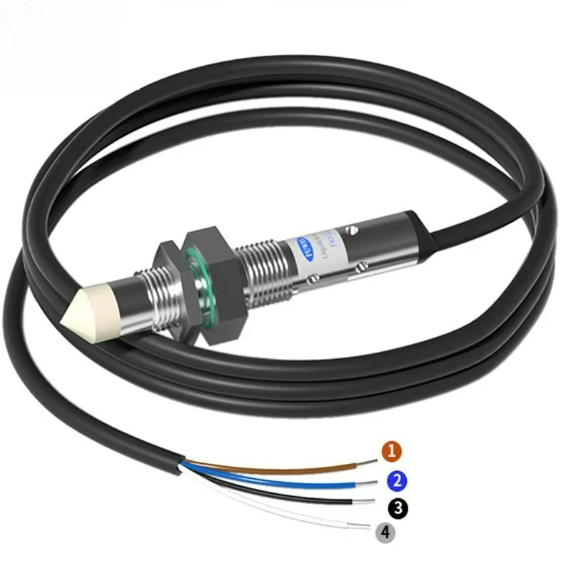 Flange Mount Liquid Level Sensor Capacitive Precision NPN/PNP Output for Water & Oil Tanks FKY12-NP-FL