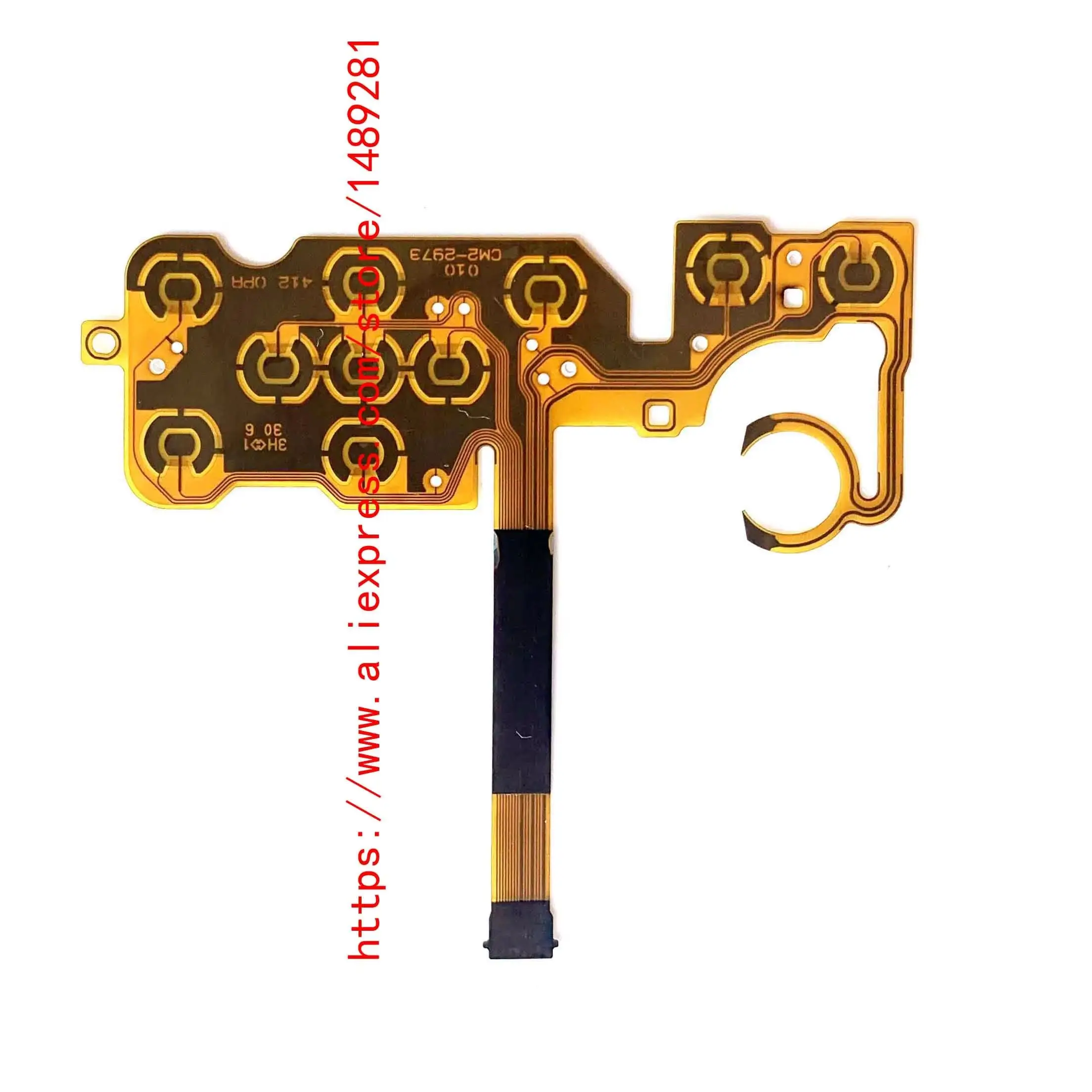 Nowy kabel Flex do Canon Eos M50 Kabel płytki przyciskowej Akcesoria do aparatu Naprawa aparatu