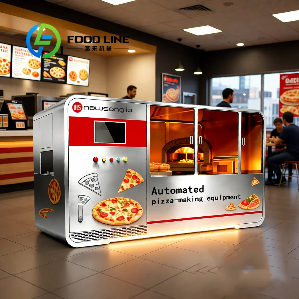 Customize The Automatic Pizza-making Machine Helps Chain Stores Manage More Easily