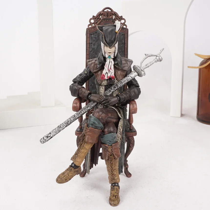 DX Edition Bloodborne Action Figure The Old Hunters Figures PVC Decoration Lady Maria Of The Astral Clocktower Figure Model Toys