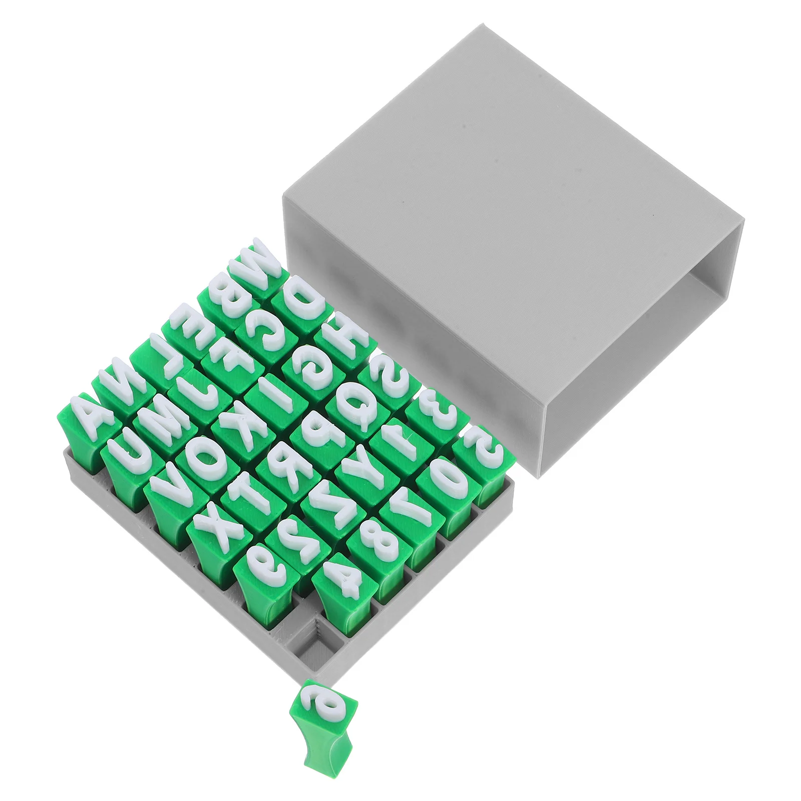 

1 Set Children'S Pottery Stamps 26 Alphabet Letter Number Craft Tools For Diy Clay Art Kids Learning Family Bonding Reusable