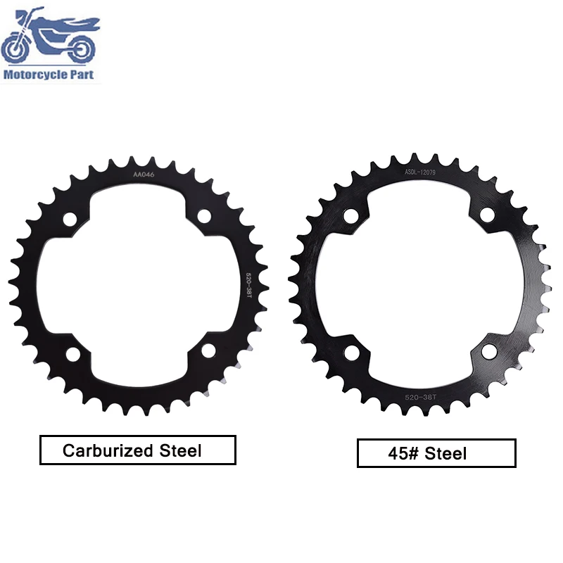 2023 2024 Motorcycle 520 38T Rear Sprocket Fit for YAMAHA YFM700 YFM 700 YFM700R YFM700RSE Raptor R S 2006-2024