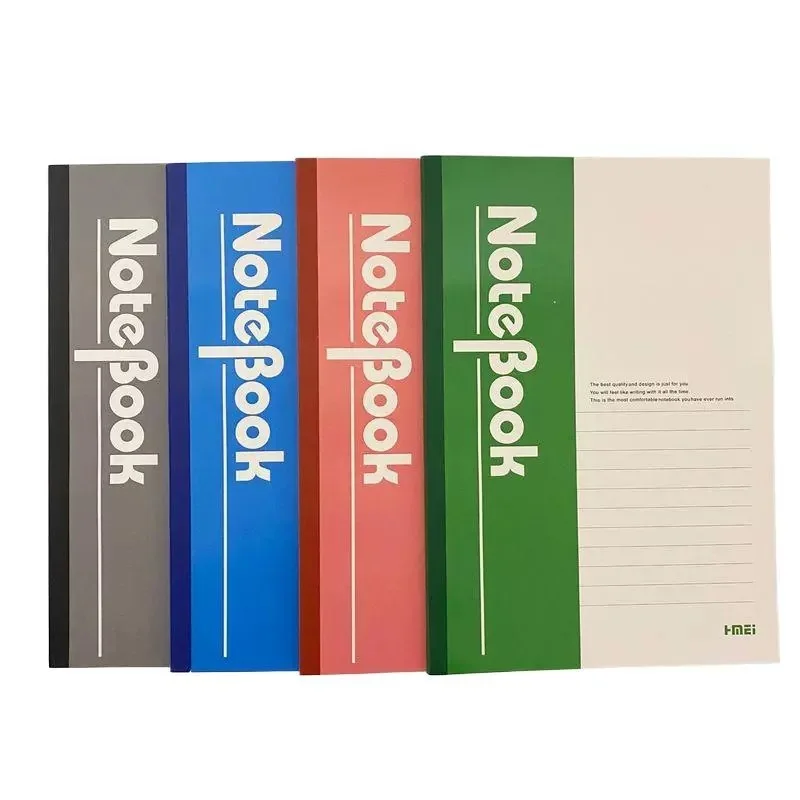 Notebook Student B5 Soft Surface Notepad Rubber Binding Busine Work Simple Diary Meeting Printing Wholesale School Supplies