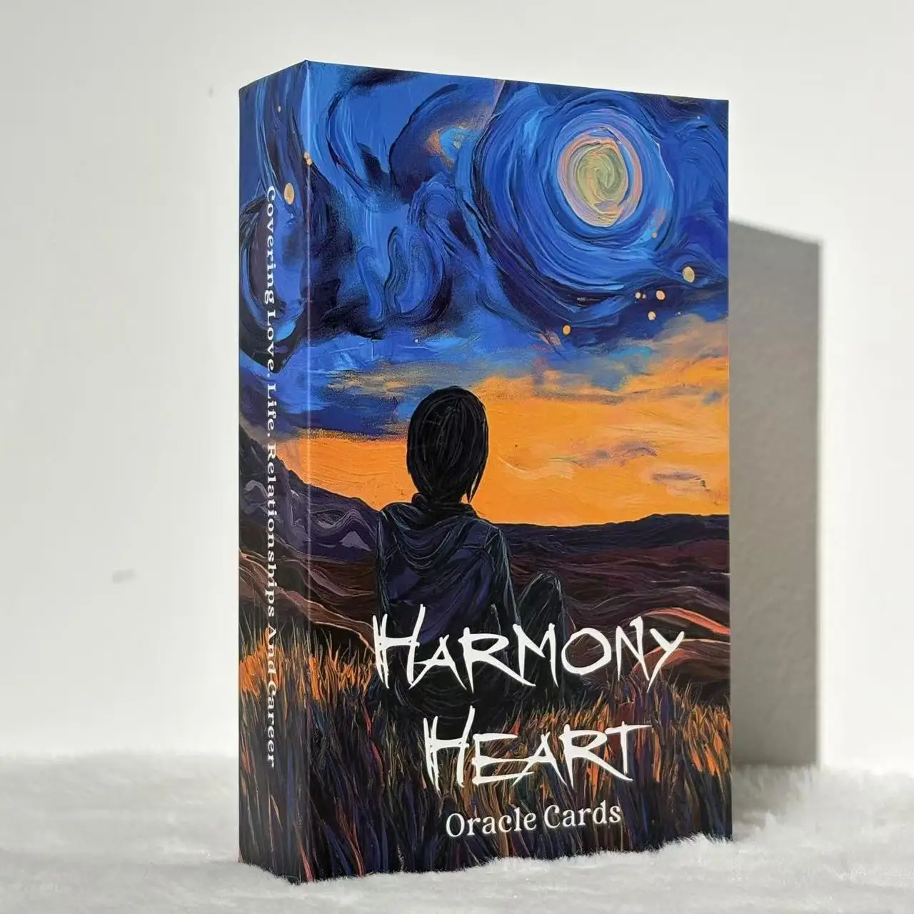 Harmony Heart Oracle Cards, Love, Life, Relationships And Career Tarot Deck, Fortune Telling Toys, 12x7cm Cards, 56-Cards