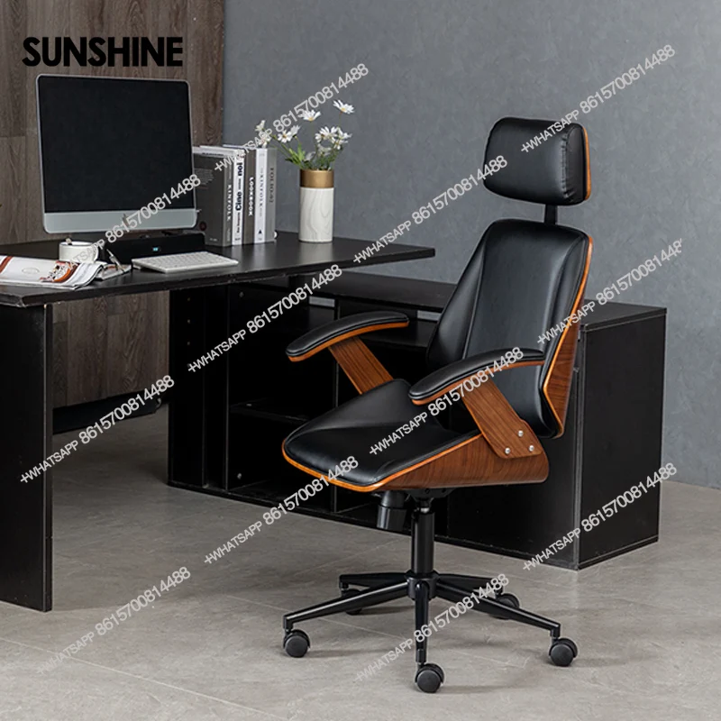 Home Study Computer Office Chair Comfortable Lift Swivel Chair Staff Office Boss Business Gaming Chair