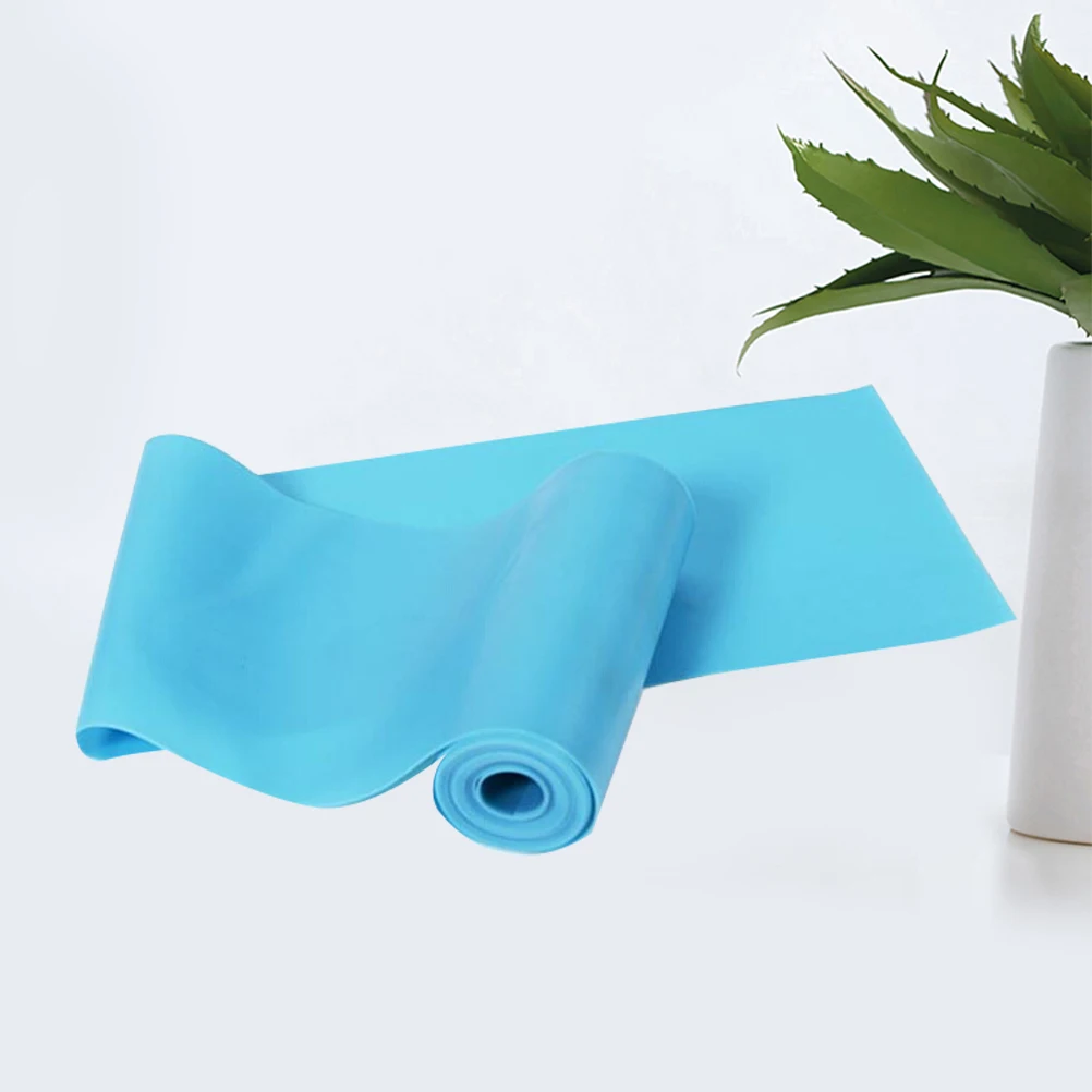 

Eco-Friendly Yoga Strap Stretching Band Blue Adjustable Non-Slip Grip Fitness Strength Training Exercising for Men Women