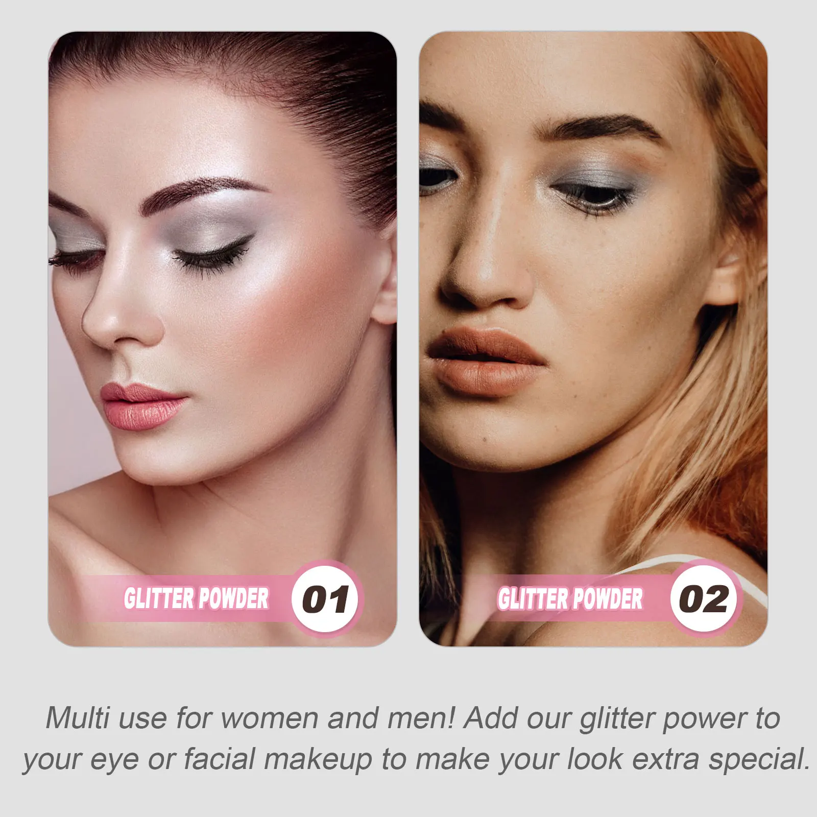 

Highlighter Powder Glitter Makeup Spraying Bottle Stylish Chic for Weddings Proms Stage Performance Party Sequins Decor