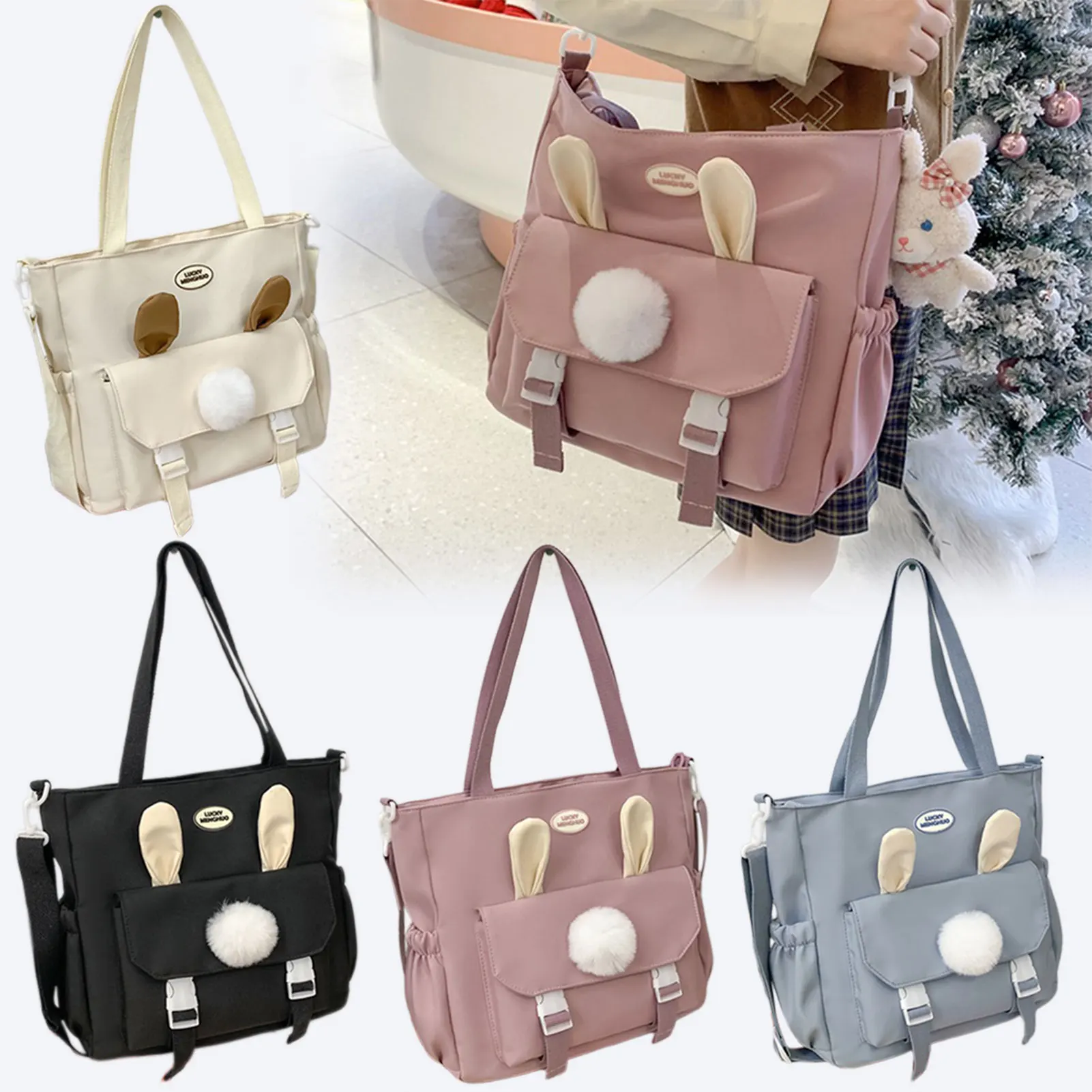 

Student Large Capacity School Tote Bag Ideal For School, Tutoring, And Casual Outings. Casual Weekend Outings