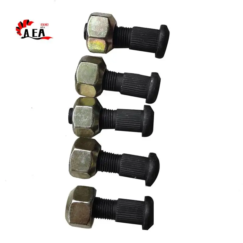 

AEA0-Holdwell Set Of 8 Lug Nut &Amp, Stud Kit 6564669 6709170 For Bobcat 720 721 722 730 731 732 741 742 743 751 753 763 Replace