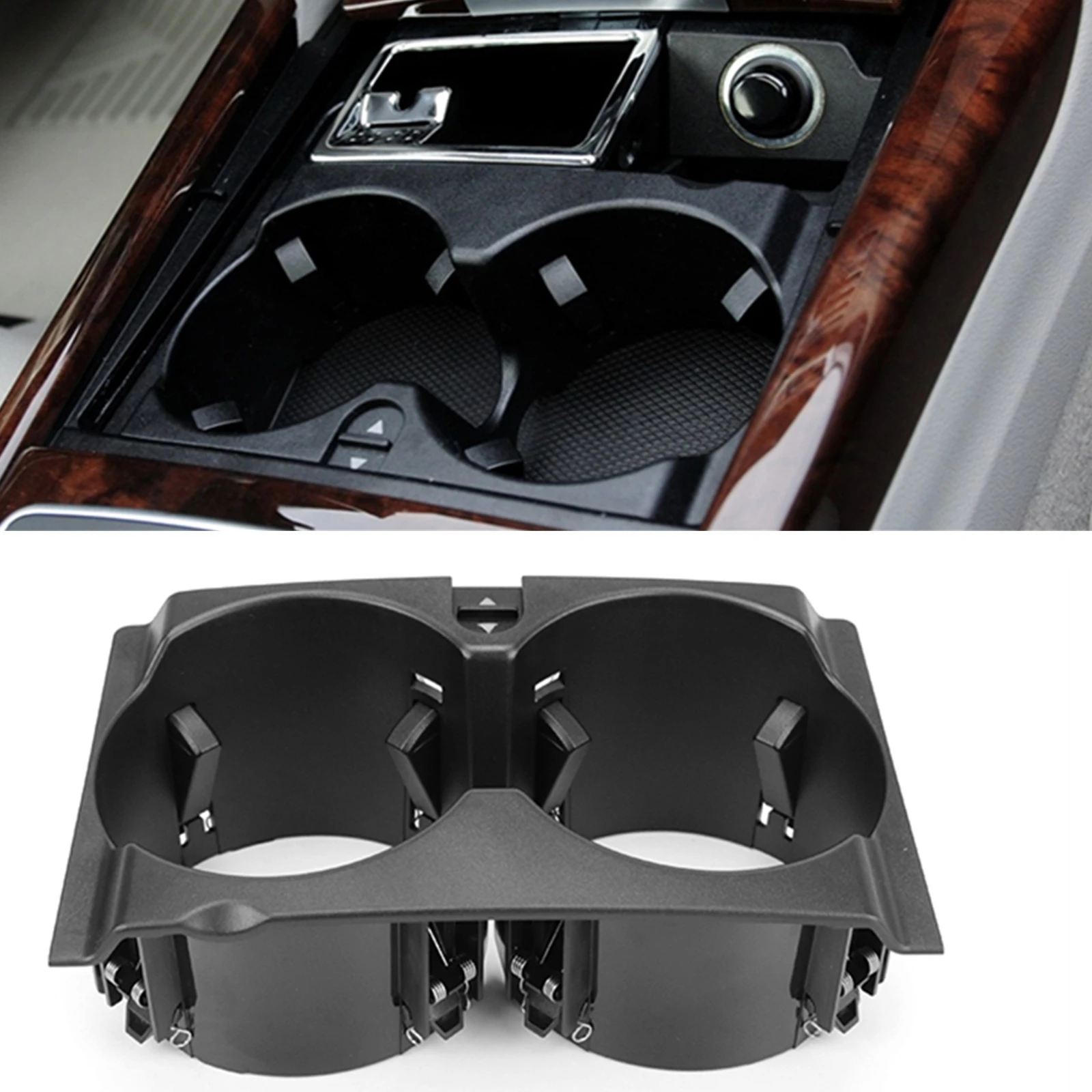 

Car Water Drink Cup Cover Holder Panel Support Kit For Mercedes Benz E Class W212 2009-2016 A2126800110