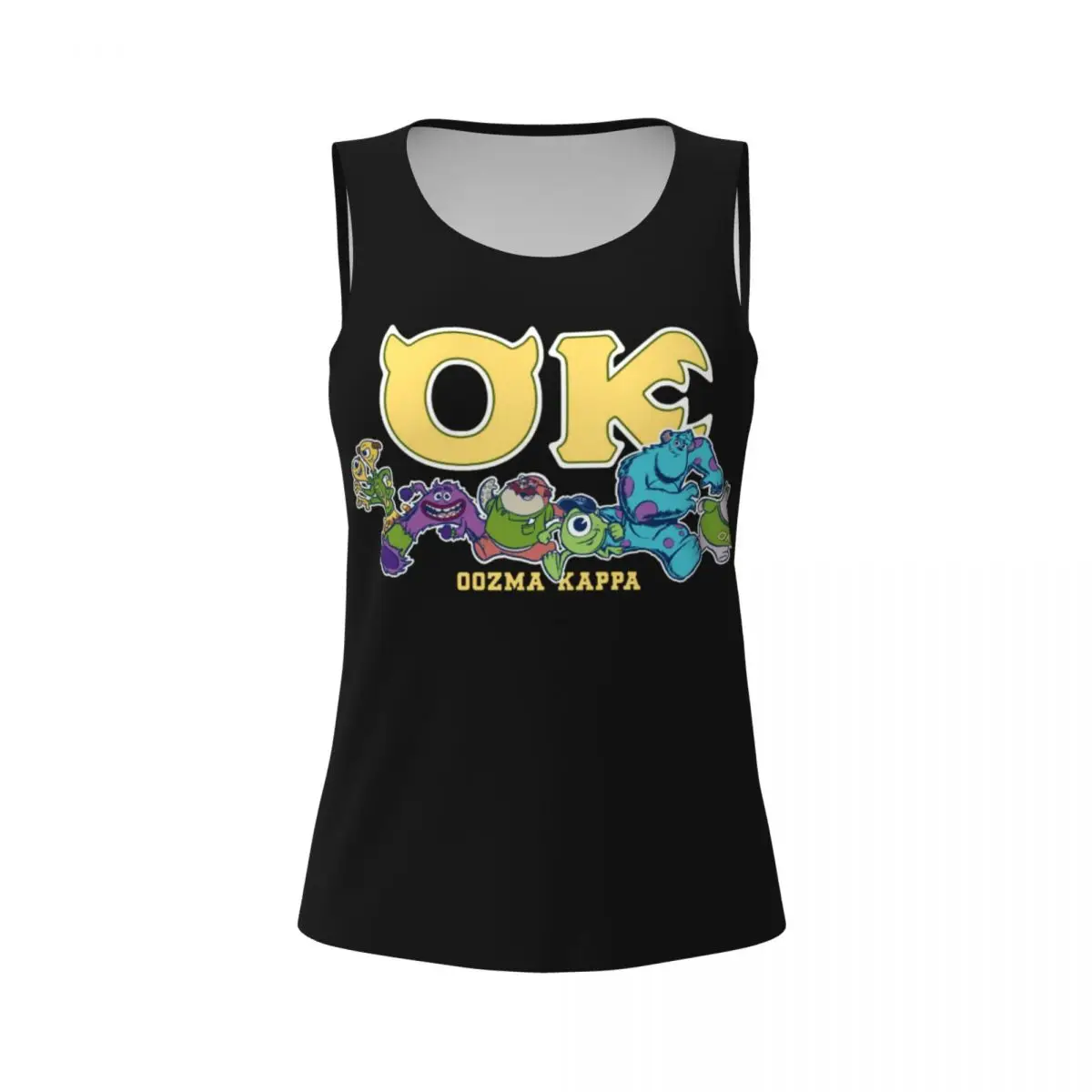 Custom OOZMA KAPPA Monsters University Yoga Shirt Women's Workout Gym Tank Tops image 4