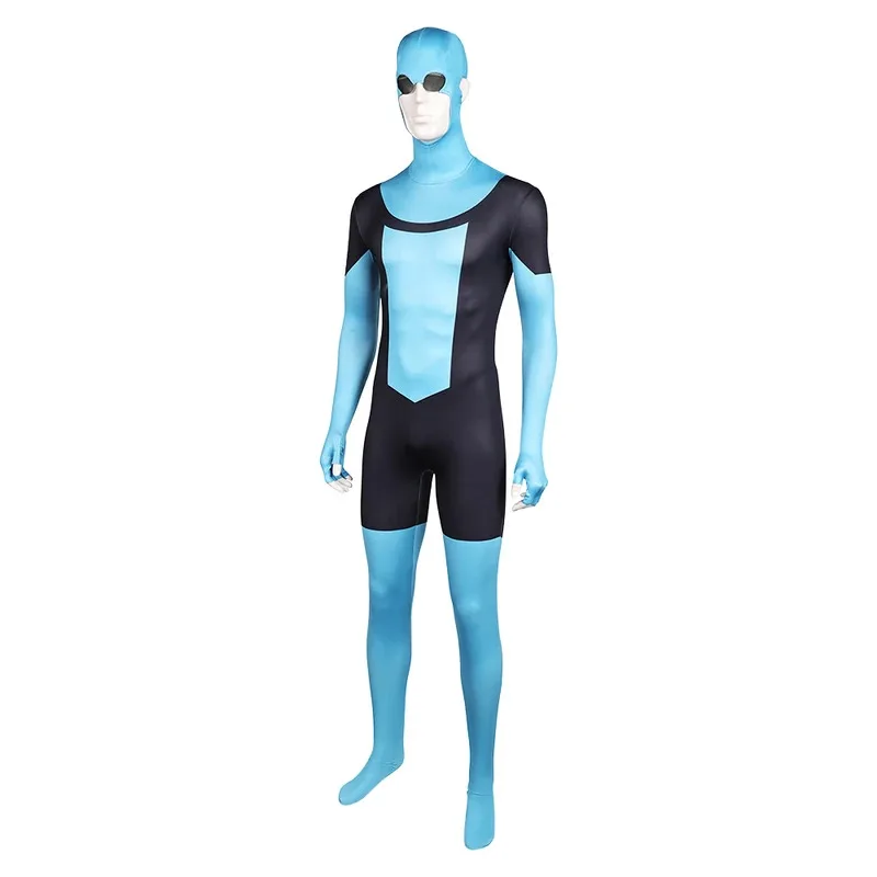 

asdh8@Mark Gson Cosplay Costume Cartoon Invincible Roleplay Jumpsuit Bodysuit Suit Outfit Halloween Carnival Party Men Male Clot
