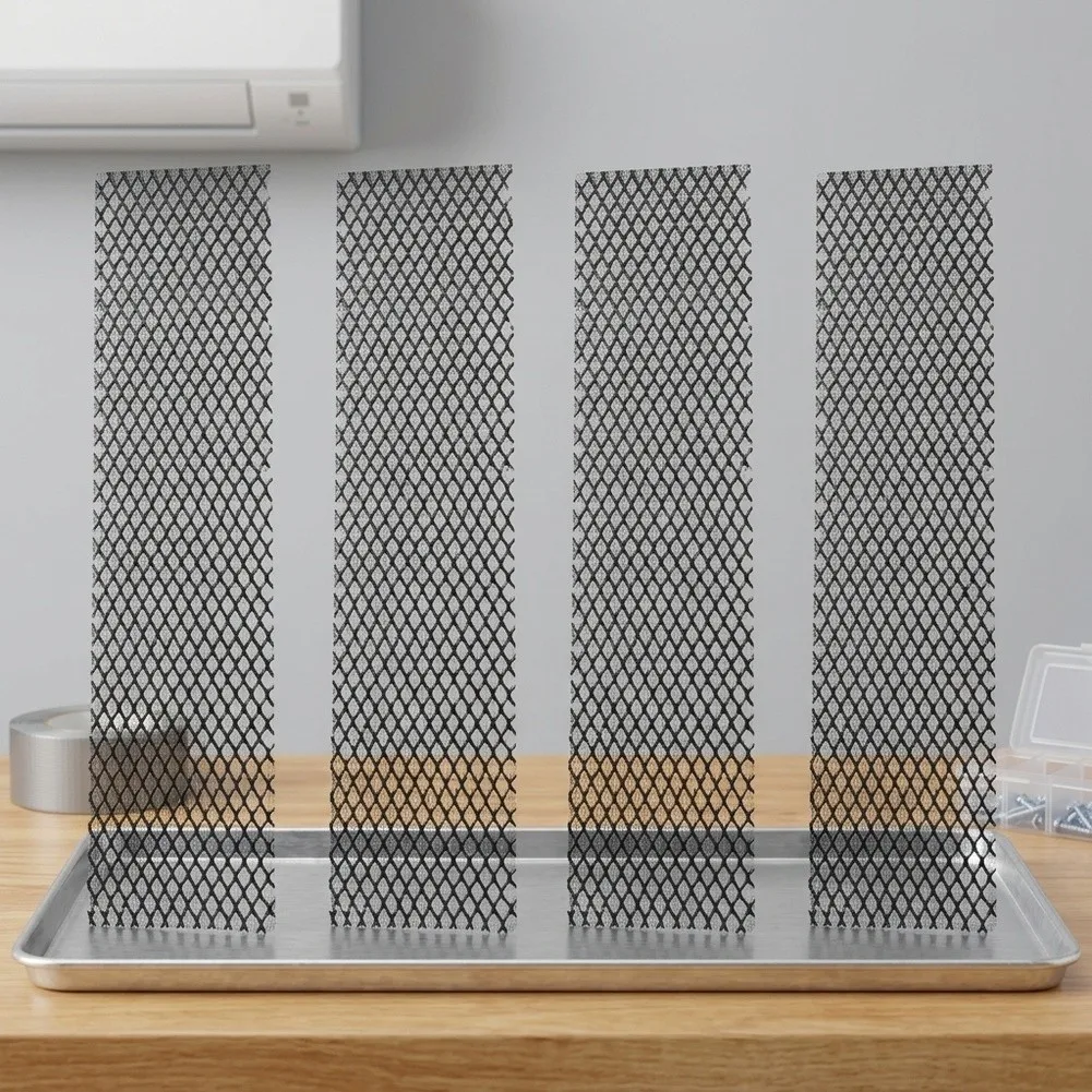 Electrostatic Composite Filter Activated Carbon Filter For Home Air Purification 214mm * 50mm Particle for capture Efficiency