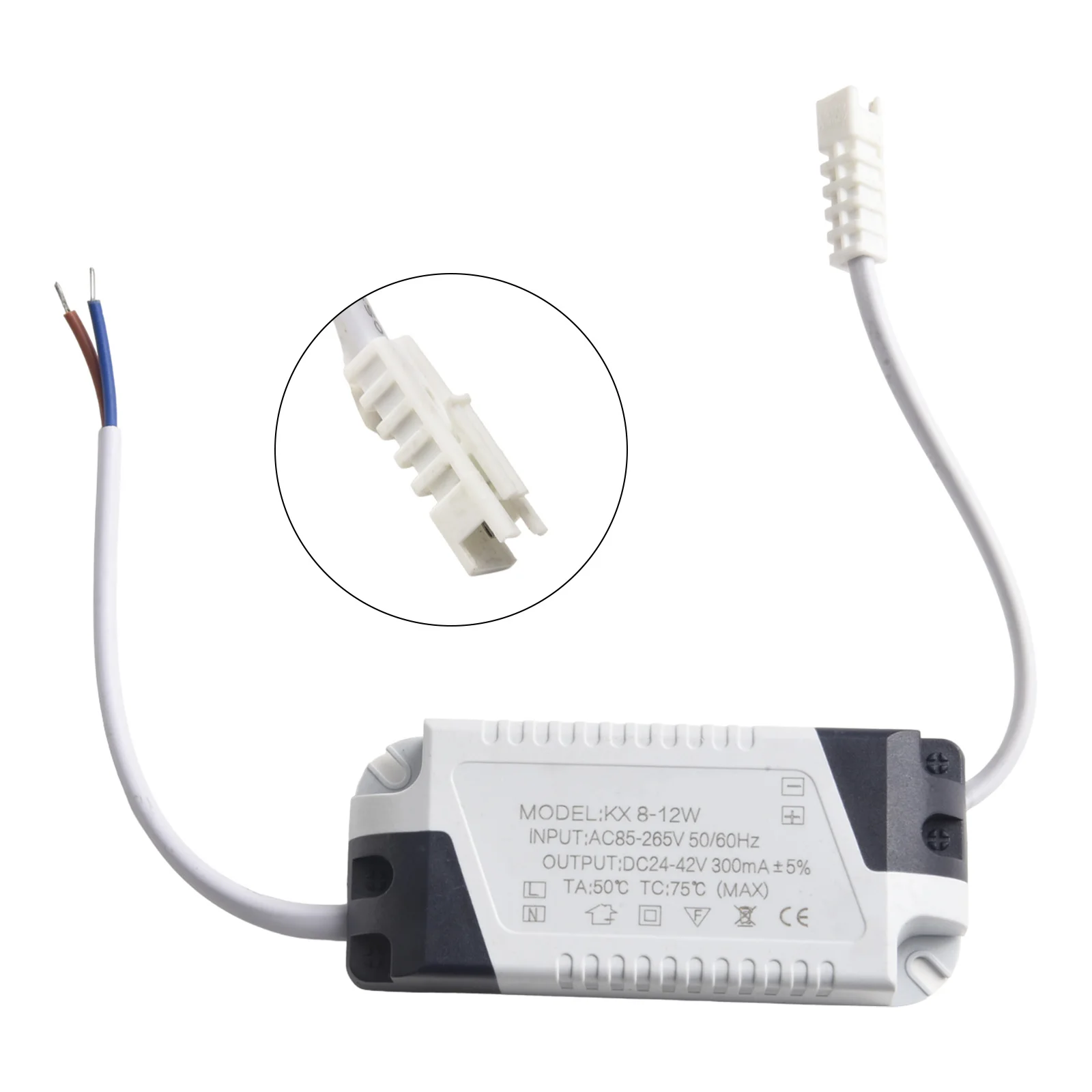 Convenient ACDC Transformator LED Light Lamp Driver Netzteil 13W47W812W1218W 300mA for Multiple Voltage Outputs