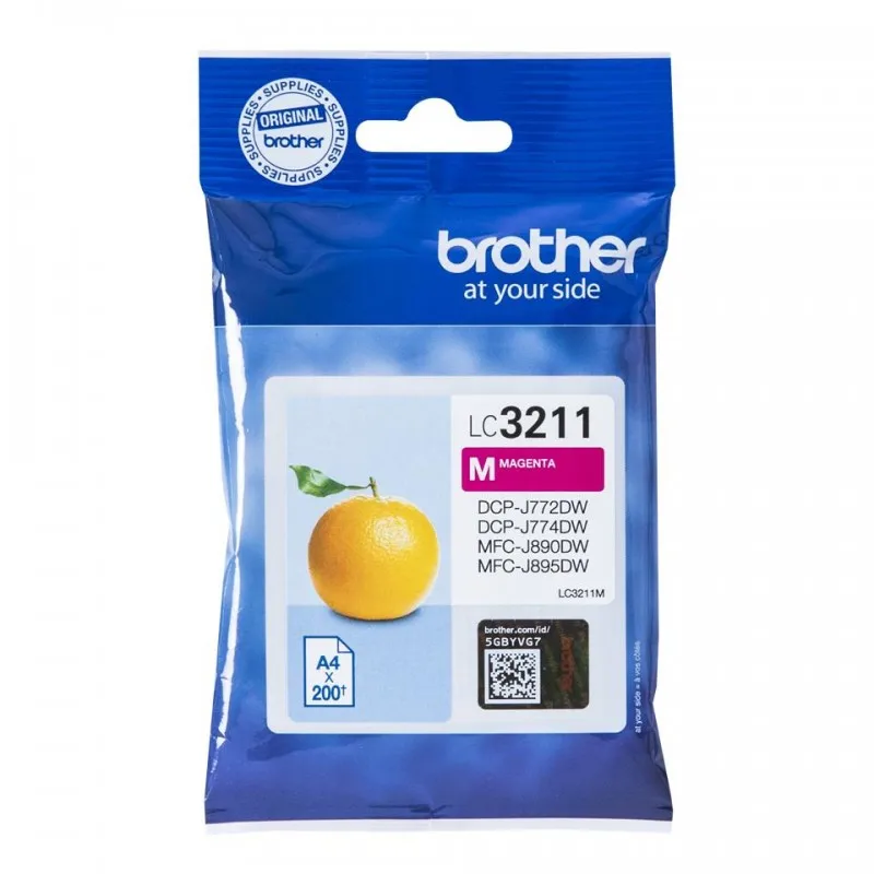 Brother LC3211 Magenta Original ink cartridge-LC3211M LC3211M tintasycartuchos.com