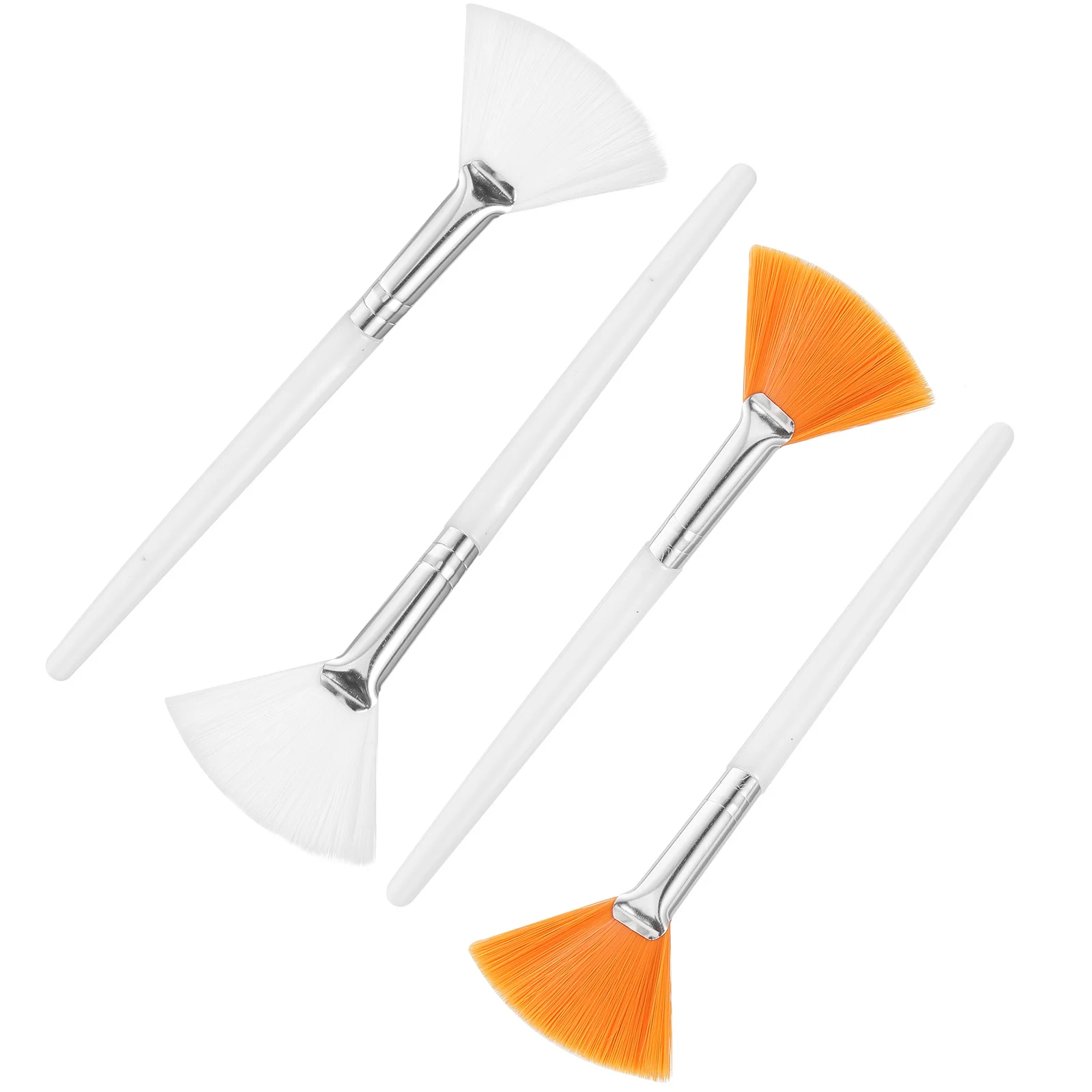 4 Uds cepillo para mascarilla Facial Material de nailon herramienta aplicadora suave para cara barro arcilla Diy máscara reutilizable cuidado de la piel salón de maquillaje