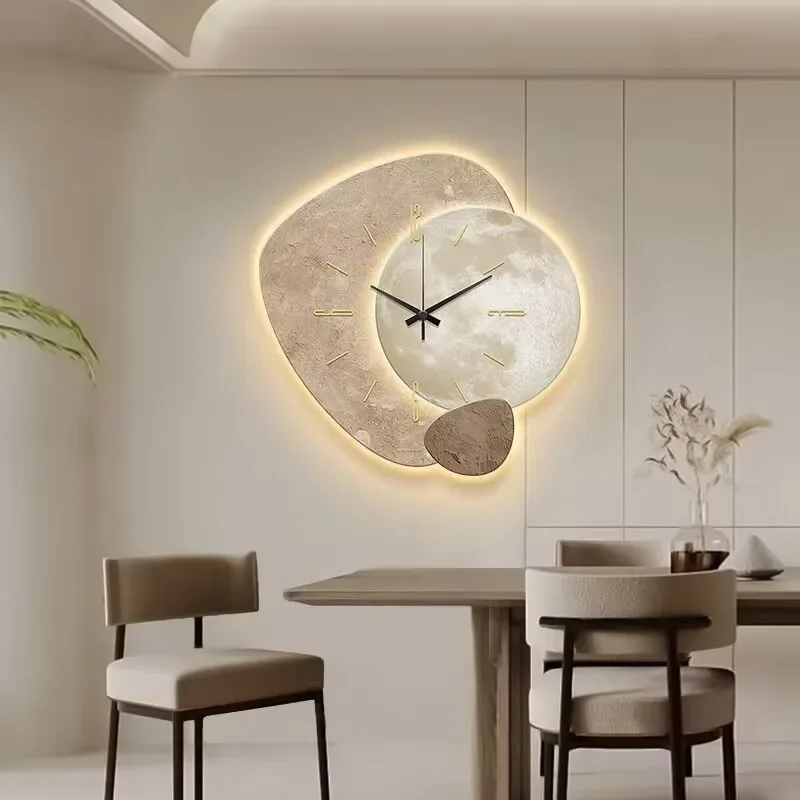 Creative Unique Wall Clock Living Room Large Modern Wall Clock Art Design Retro Home Decor Wall Painting