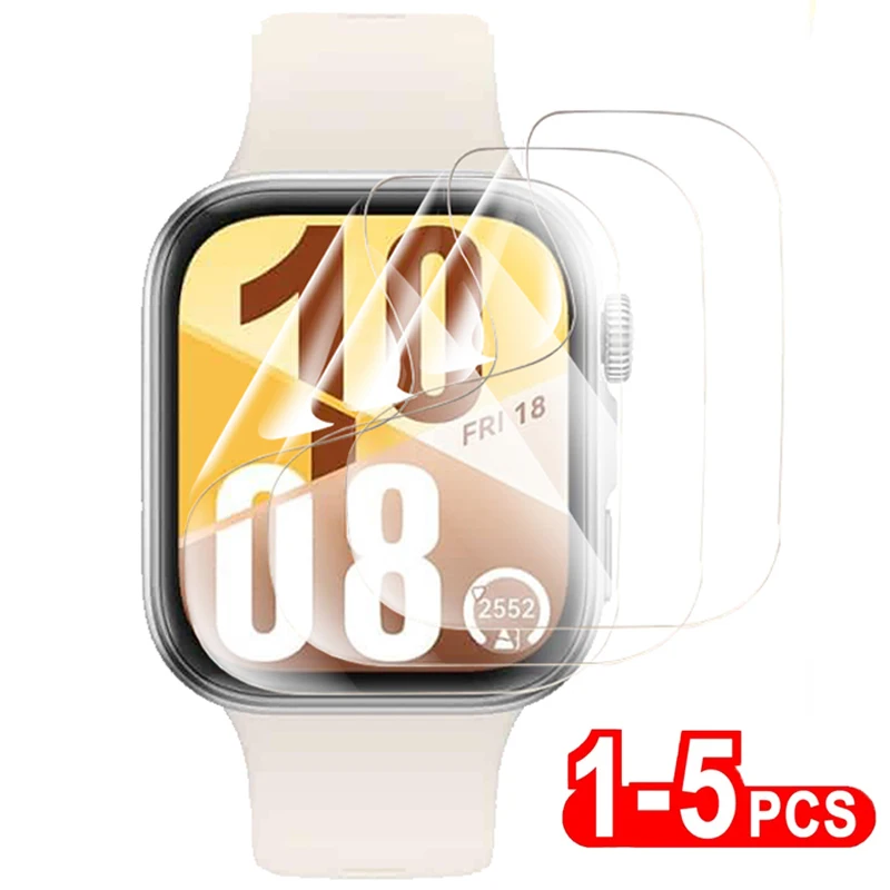 krube: Der ultimative Schutz für Huawei Watch Fit 4/4 Pro/3 – Transparente Hydrogel-Schutzfolie im Test