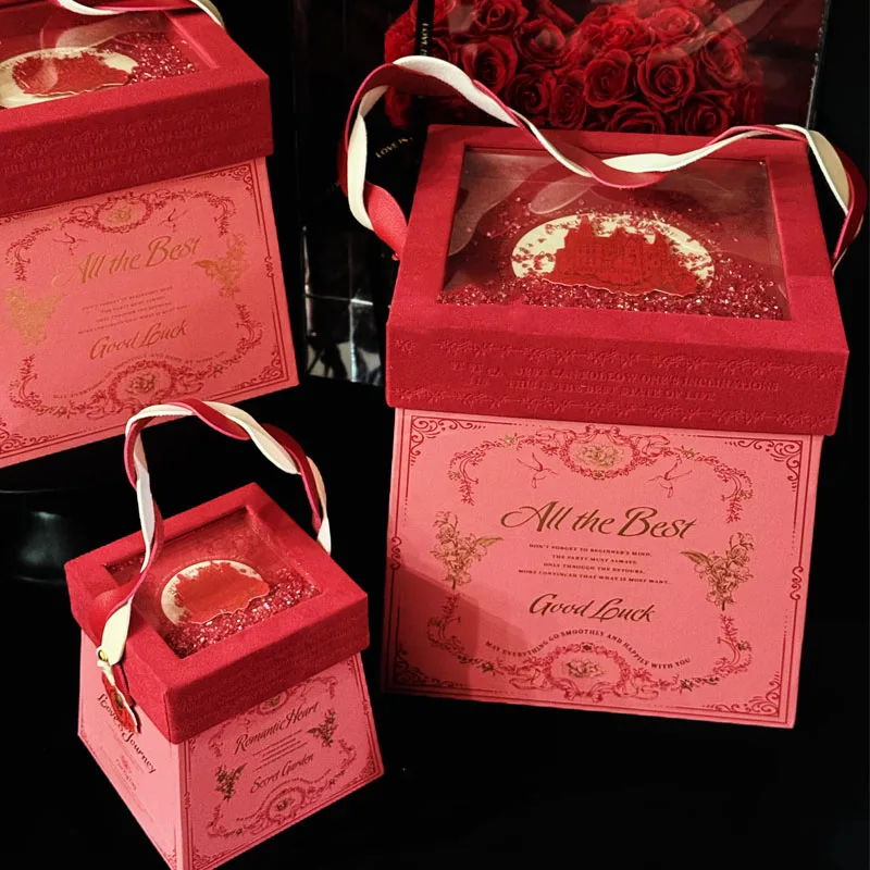 2026-new-handheld-castle-wedding-creative-birthday-gift-box-empty-box-for-marriage-celebration-festive-supplies-general-purpose