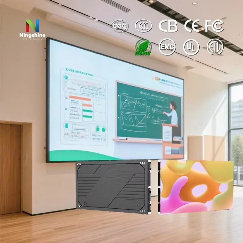 Hot Seller：1.25mm Pixel Pitch LED Screen COB Micro LED Display 3840Hz 10000:1 Contrast for Broadcast Studio