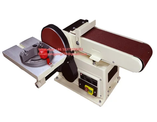 

Woodworking Wood Powermatic Combo Bench Disc Belt Sander Sanding Polishing Grinder Machine