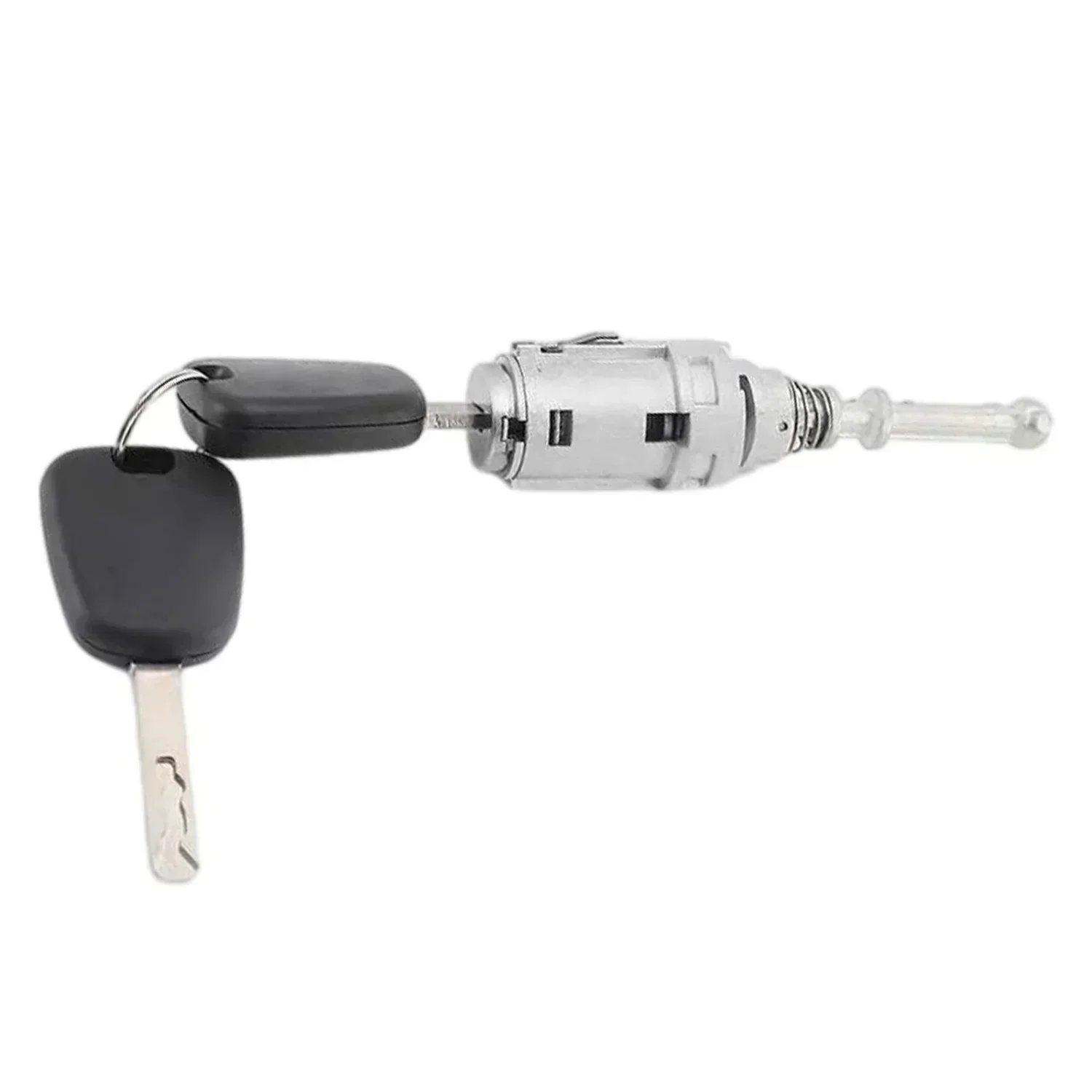 Suitable for Auto Front Left Door Lock Repair Part 9170W9 LS60009170T9 256924 with 2 Keys 9170T5 Barrel for Citroen C3 2003-2010