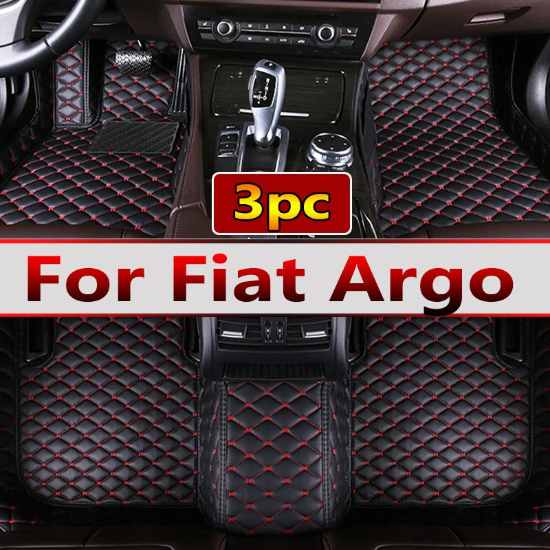 

Car Floor Mats For Fiat Argo 2018-2021 Auto DropShipping Center Auto Interior Accessories Leather Carpets Rugs Foot Pads