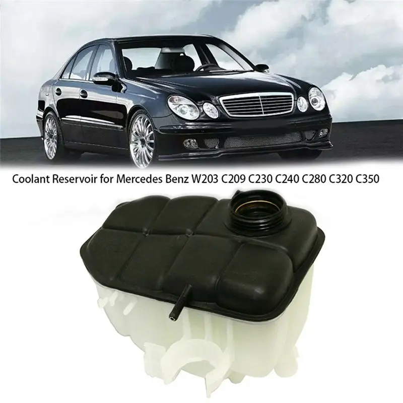 [B17B!】 Overflow Expansion Tank Coolant Expansion Tank For Mercedes Benz W203 C209 C230 C240 C280 C320 C350 2035000049 603-284