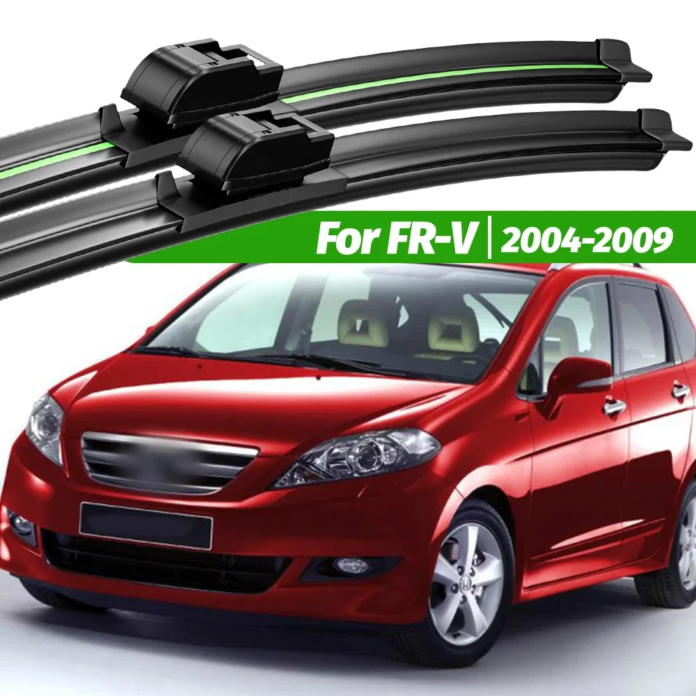 

For Honda FR-V FRV FR V 2004-2009 2pcs Front Windshield Wiper Blades 2005 2006 2007 2008 Windscreen Window Accessories