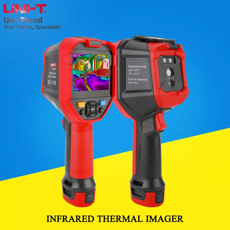 UNI-T UTi260E Высокоточный Интеллектуальный тепловизор/разрешение 256x192 визуальный термометр патрулирующий инфракрасный термометр