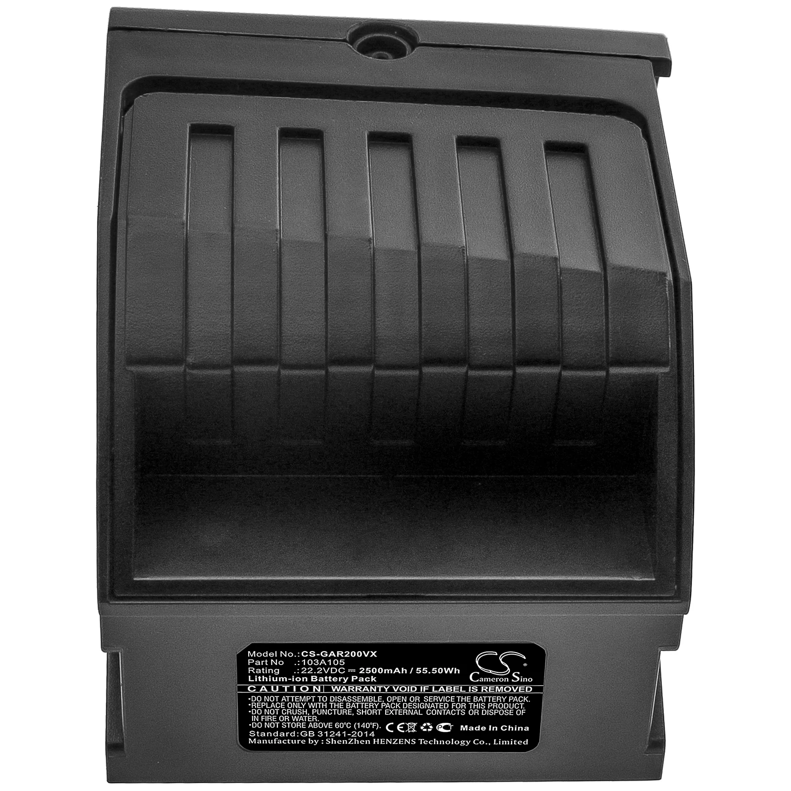 Imagem -05 - Bateria do Aspirador para Gtech Airram Mk2 k9 Ar20 Ar21 Ar29 Ar30 103a105