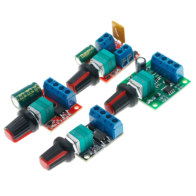 Dc 1.8V-35V 2A 3A 5A 10A 30W 80W 90W Pwm Motor Speed Controller laagspanning Motor Speed Controller Pwm Verstelbare Drive Module