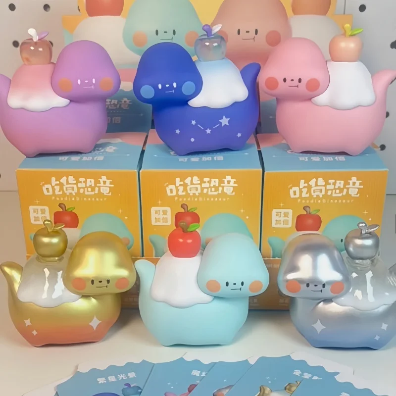

Foodie Dinosaur Fujiyama V2 Series Mystery Box Surprise Toys Cute Dinosaur Creative Doll Action Figures Cute Gifts Blind Box