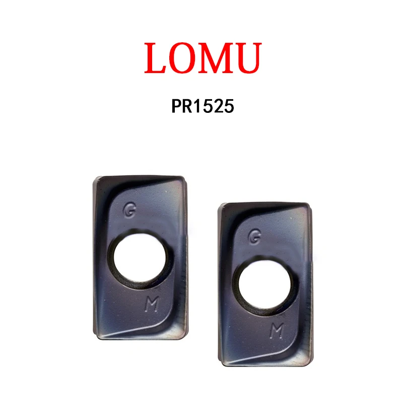 

LOMU LOMU150508ER LOMU150508 GM PR1525 Original Carbide Inserts Milling Blades CNC Machine Cutting Tool Holder Processing Steel