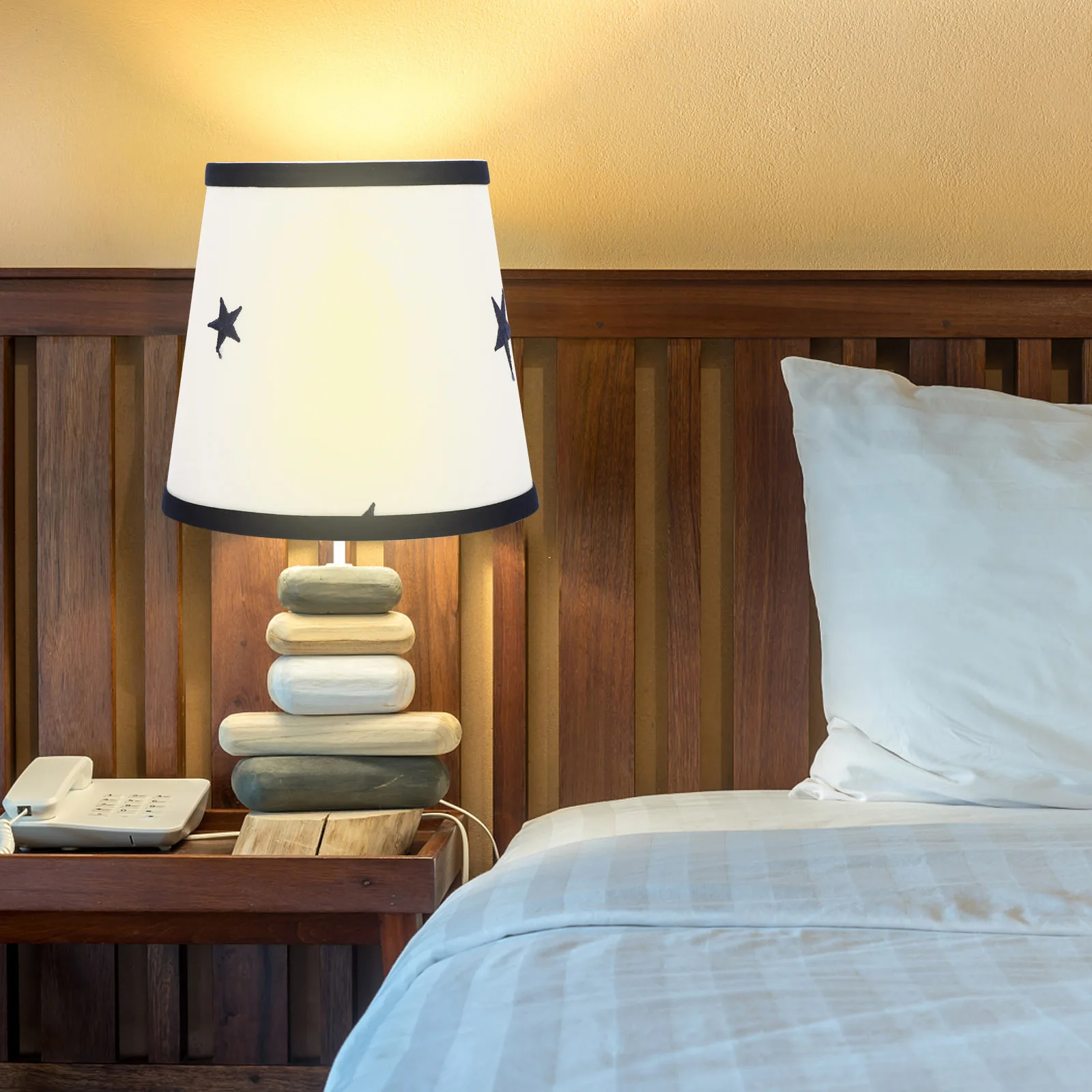 

Linen Lamp Shade Decorative Light Cover For Table Floor Lamp Bedroom Living Room Chandelier Cover Lampshade