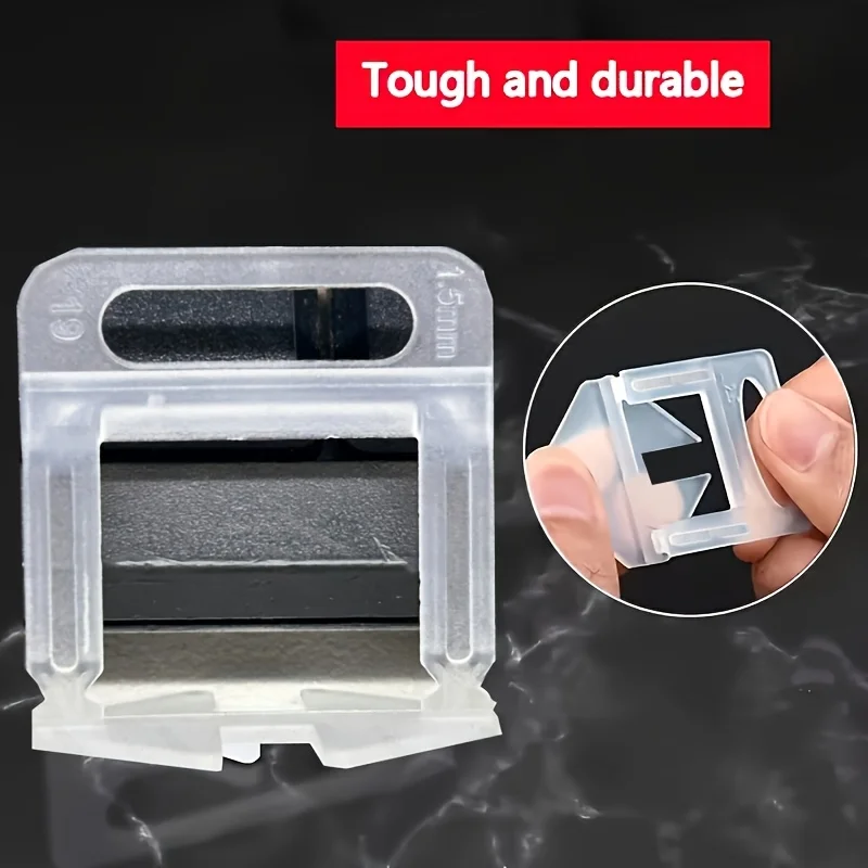 2000 قطعة مقاطع نظام تسوية البلاط مقاطع تسوية البلاط لتقوم بها بنفسك فواصل تسوية البلاط لبلاط السيراميك والحجر الاحترافي