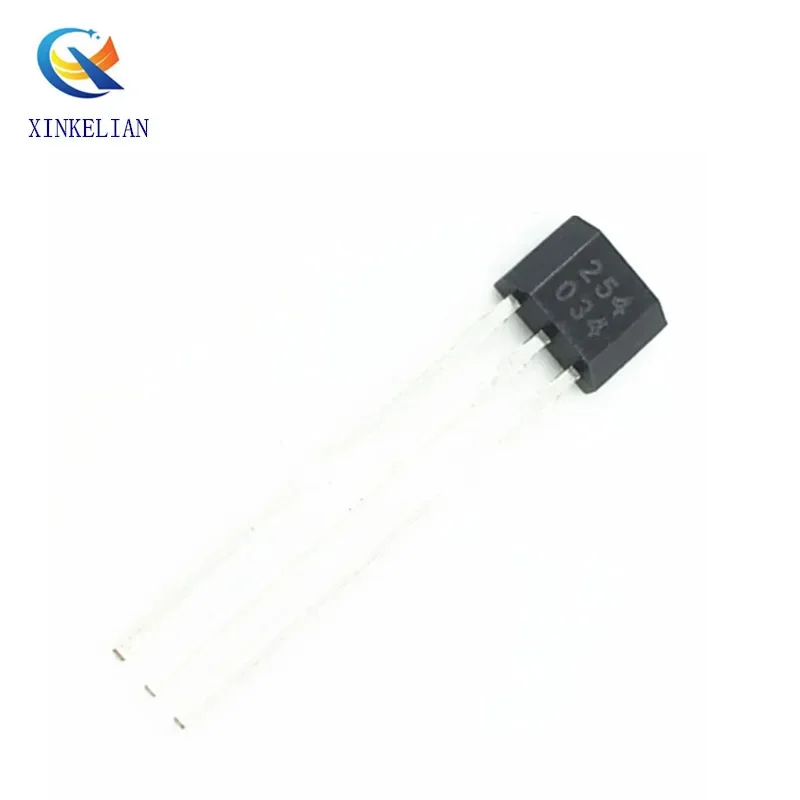 10PCS HAL254 (Silkscreen 254) Unipolar Low-Power Hall Switch Sensor for TWS Bluetooth Earbuds
